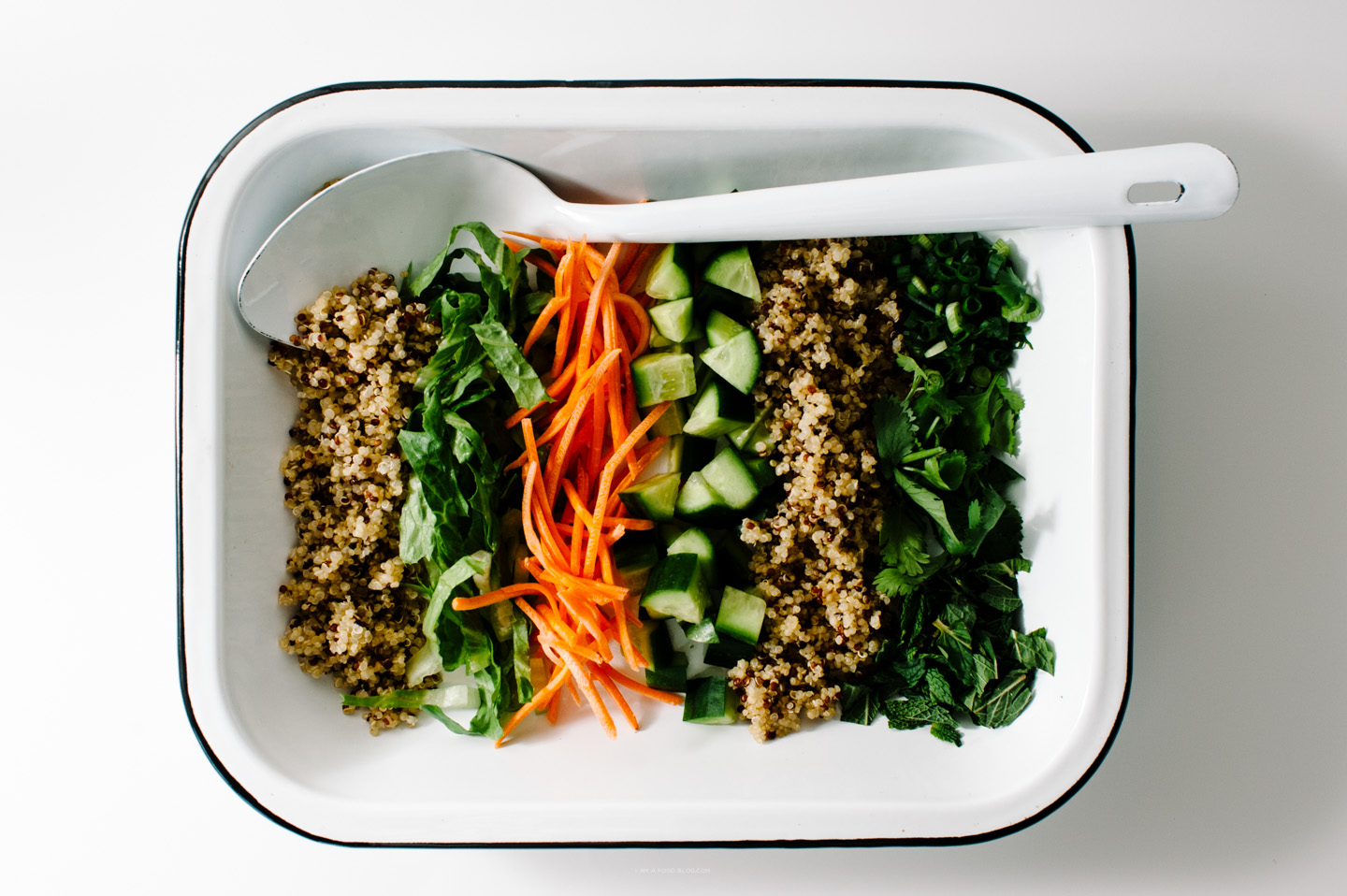 receta de ensalada vietnamita de quinua - www.iamafoodblog.com