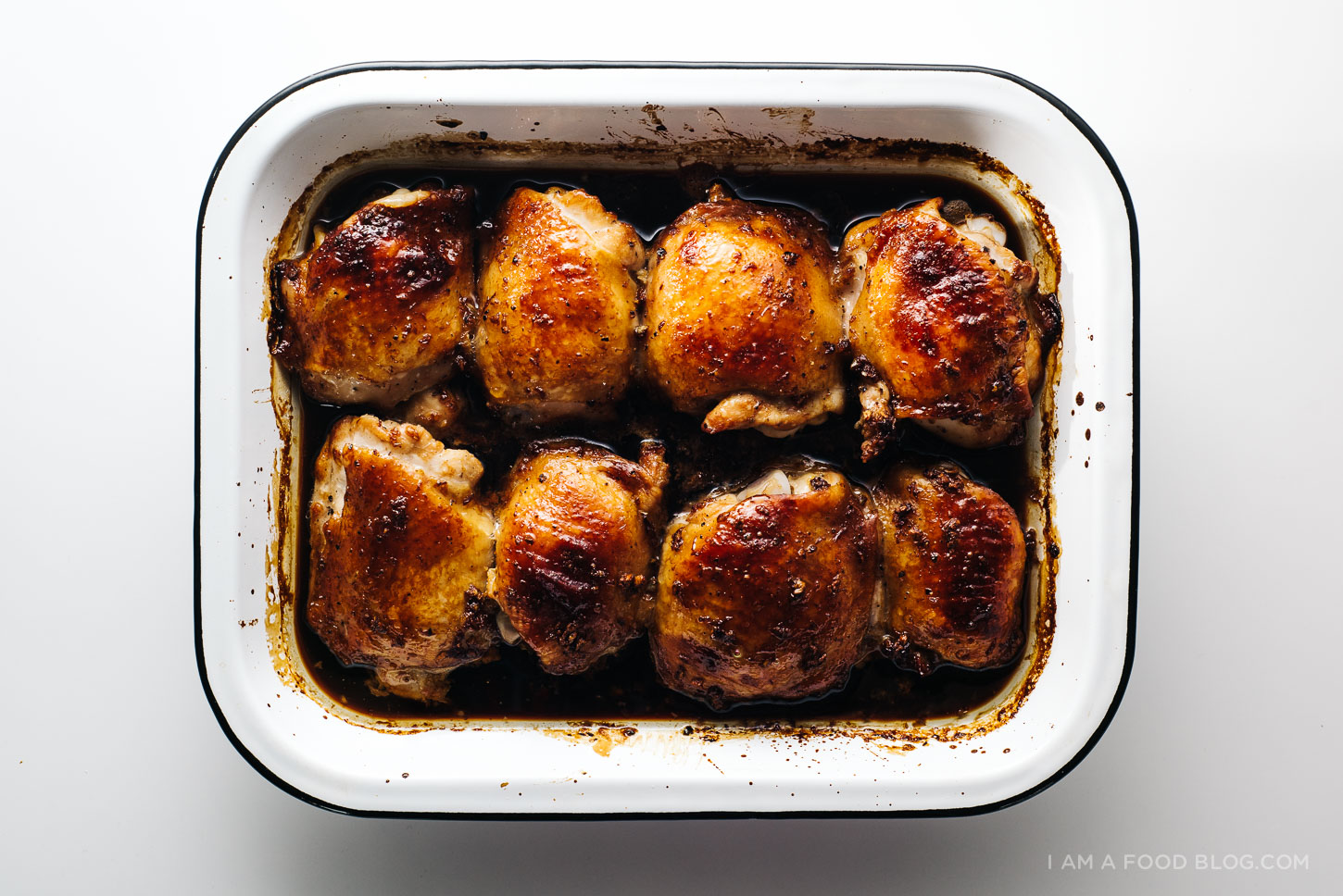 Receta fácil de pollo con sésamo al horno - www.iamafoodblog.com