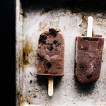 receta de helado de chocolate con brownie - www.iamafoodblog.com