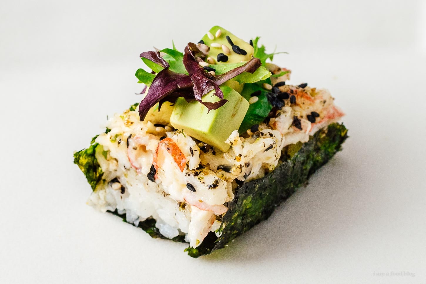 hornear sushi  www.iamafoodblog.com