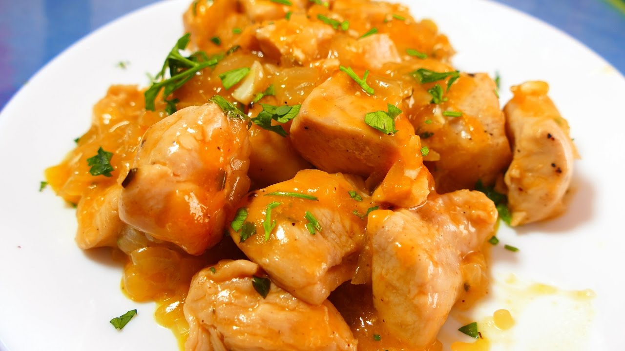 Receta fácil de pollo a la naranja china al horno